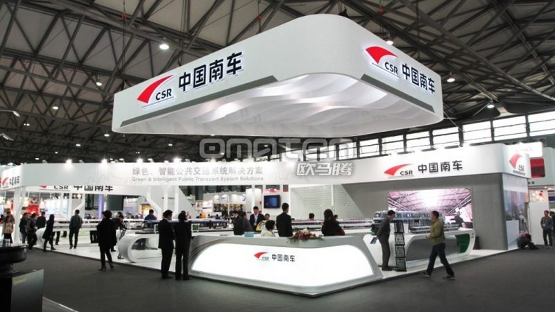 展会现场导视安装施工流程